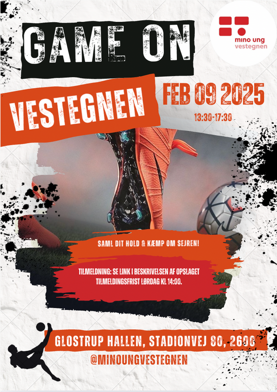 Game On Vestegnen – Kampagneplakat